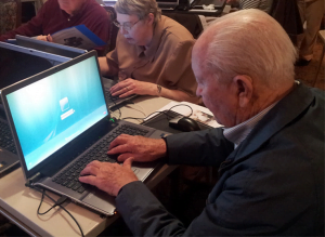 internet et les âgés