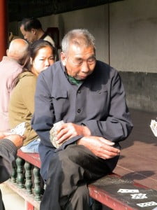 poor elderly China