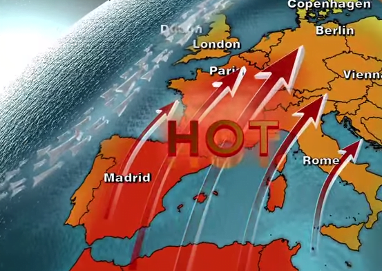 It's getting hot in Europe - heatwave strikes