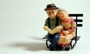 Elderly couple