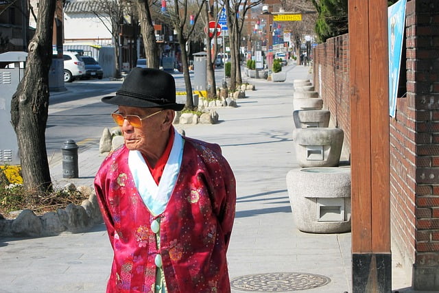 Korean senior elderly