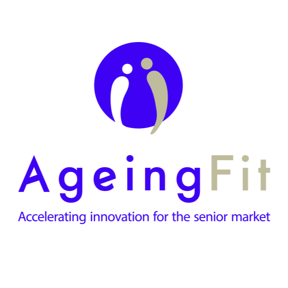 Logo AgeingFit silver economy innovation business convention France Lille 