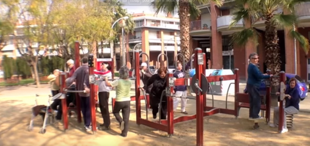 Play area seniors Spain