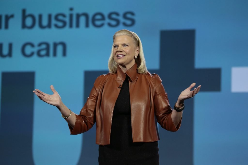 IBM CEO Ginny Rometty takes the stage at CES 2016