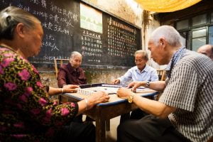 Elderly people in China