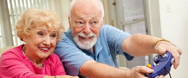 Silver gamers - video games