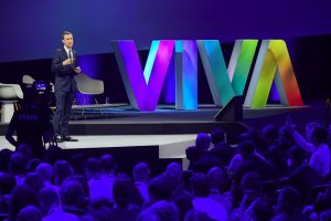 VIVA TECHNOLOGY welcomed Emmanuel Macron