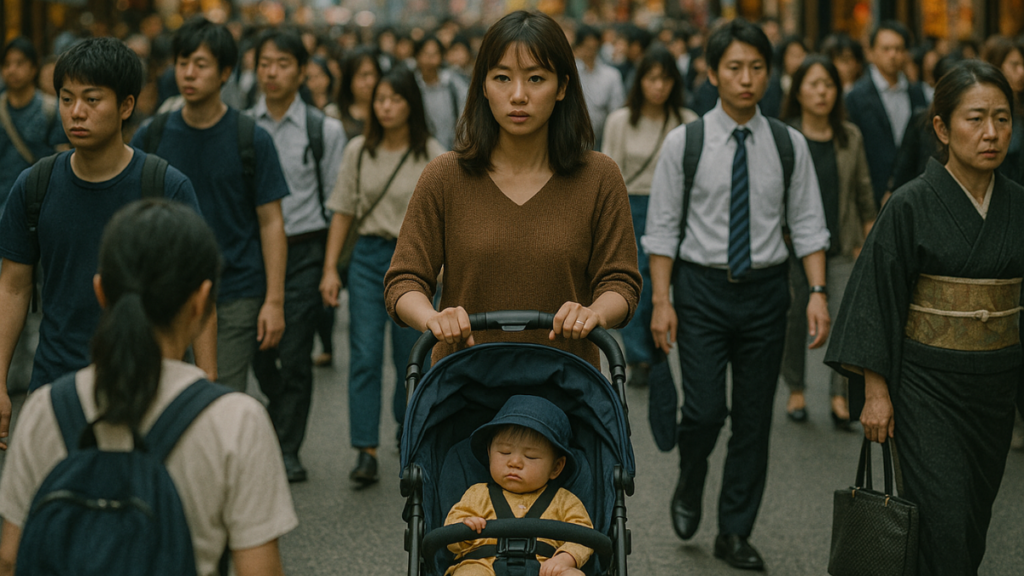 Decline in births in Japan